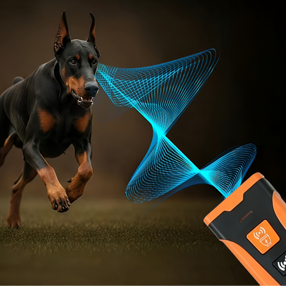 DogFri™ PetTrainer: Langtidsholdbar Ultralyd Håndholdt Kæledyr Træner Enhed