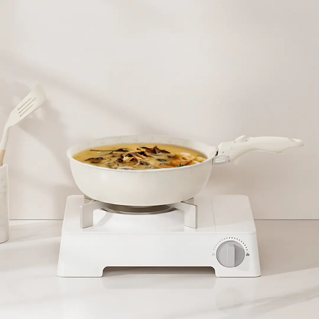 Globetrek° CeramicPans: Avtakbart Non-stick Stekepannesett