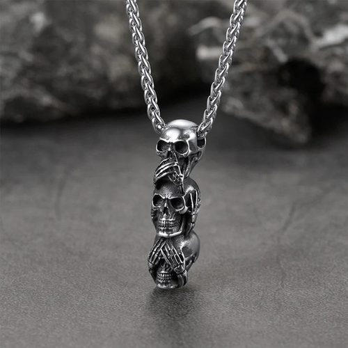Jewelance™ SkullNecklace: Kranium Halskjede For Menn Og Kvinner