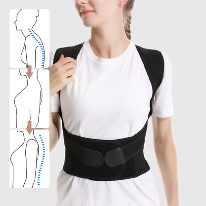 Icone™ CorrectionBelt: Justerbart rygg-holdningskorrigerende belte