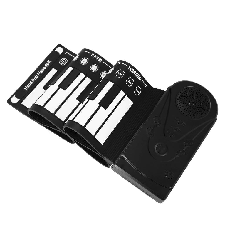 Kletshuts™ PortablePiano: Letvægts Musik Rul-Op Bærbar Klavertastatur