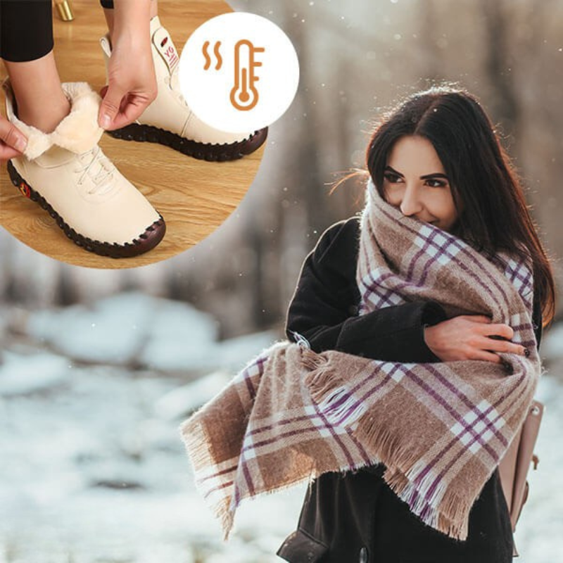 Happy™ WarmShoes: Myke Koselige Vintervarme Sko For Komfort Hele Dagen