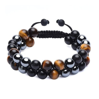 Jewelance™ ProtectionBracelet 1+1 GRATIS: Dobbeltlag Tigerøye Beskyttelsesarmbånd