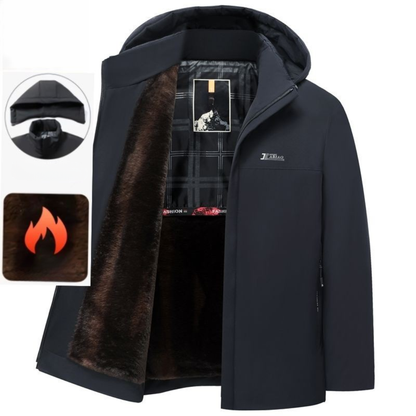 Icone™ CozyJacket: Stilfuld Hyggeligt Polstret Fleece Varm Jakke