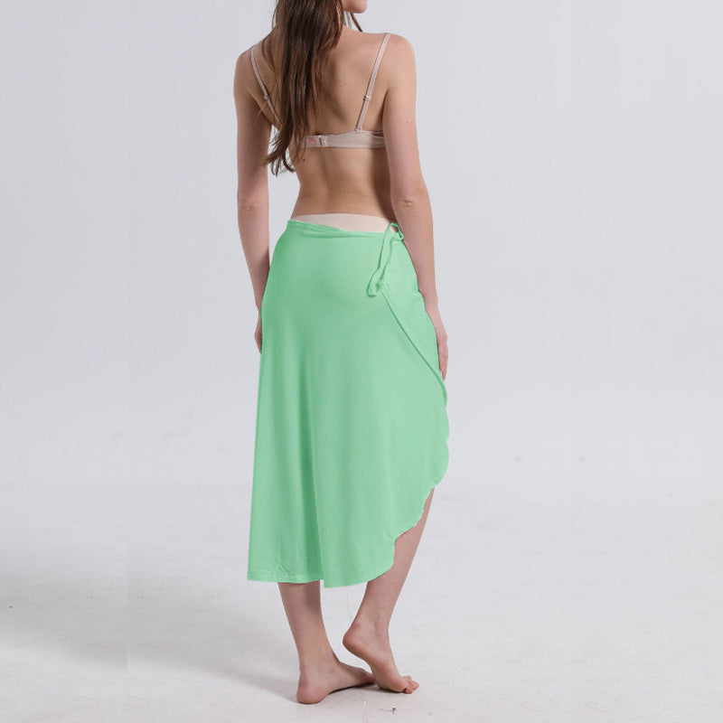 Icone™ WrapDress: Dame Multi Stil Strand Omslagskjole