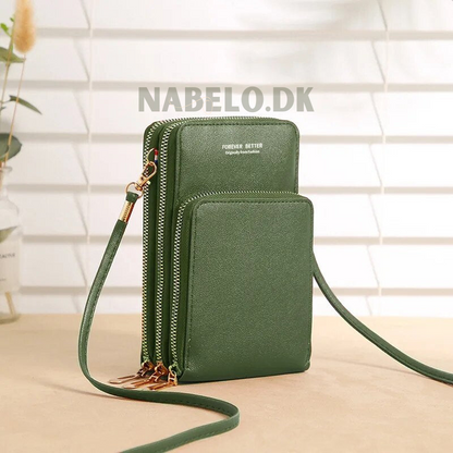 Icone™ PetiteBag - Mini Skinn Crossbody Budbringerveske
