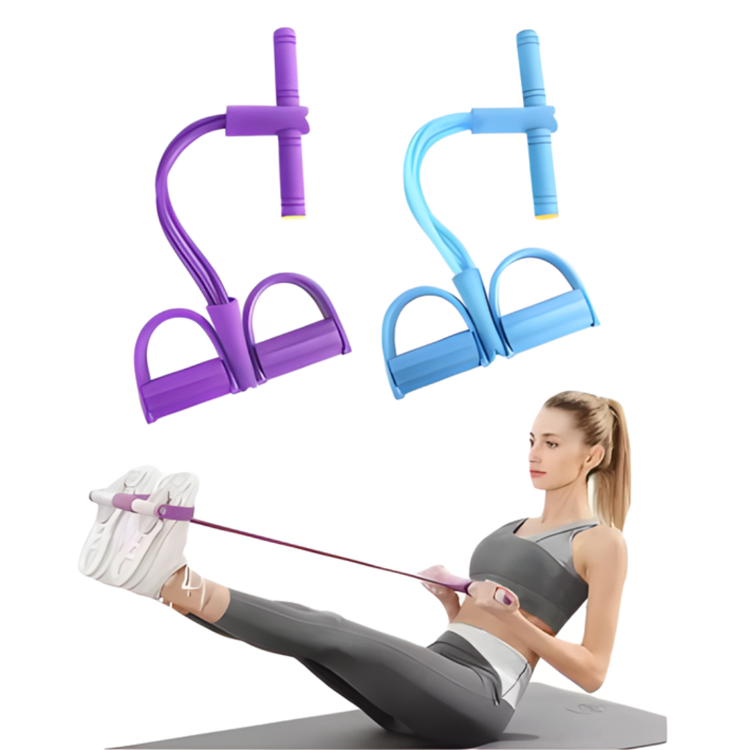BandTrainer 1+1 GRATIS: Elastisk Lett-Å-Bære Fitness Pedalbåndtrener