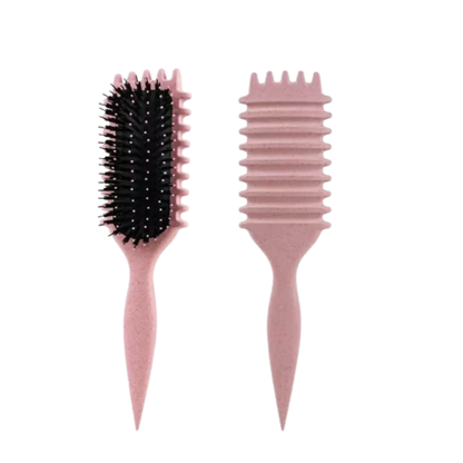 Rose® CurlBrush 1+1 GRATIS: Anti-Frizz Børster Hårstyling Krøllebørste