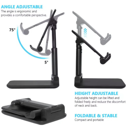 Holder360° PhoneStand 1+1 GRATIS: Universalt nettbrett- og telefonstativ