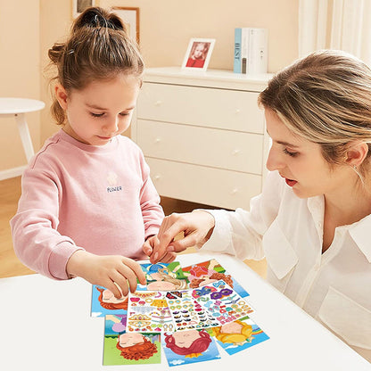 Kletshuts™ StickerBook 1+1 GRATIS: DIY Klistremerke Bokhåndverk For Gutter Og Jenter
