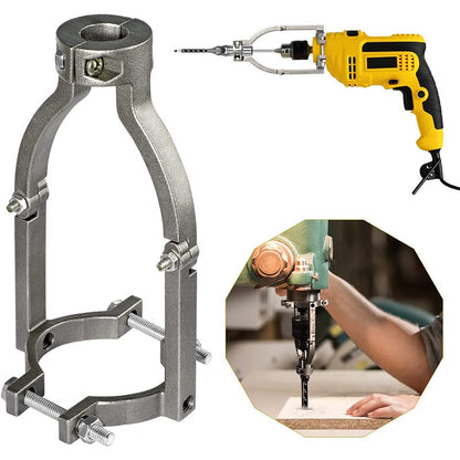 DrillBracket - Trebearbeiding Firkantet Hull Bor Bits Adapter Brakett