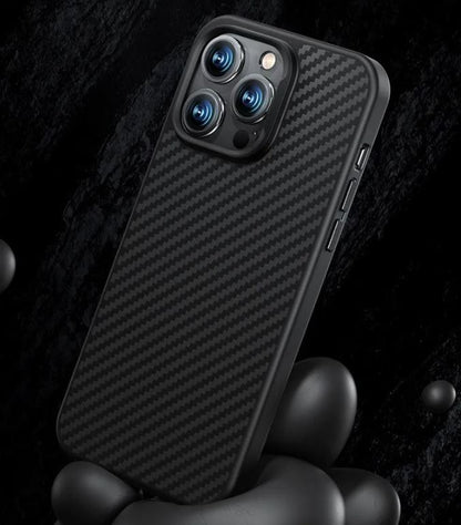 CaseCrafted® Carbon - Eksepsjonelt Håndlaget Telefondeksel i Karbonfiber