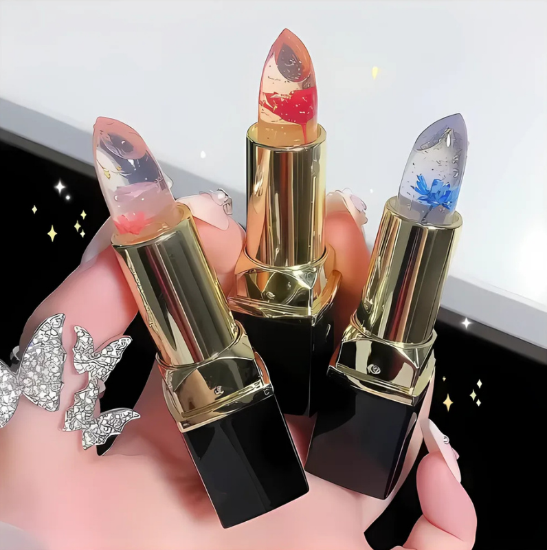 MagicLipstick 1+1 GRATIS - Magisk Glød Fargeskiftende Blomst Leppestift