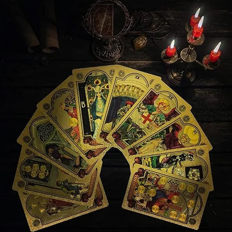 TarotCards - Mystisk Gyldne Tarotkort