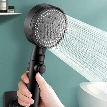 Borhe® PressureShower - 5 i 1 Høyt Trykk Dusjhode