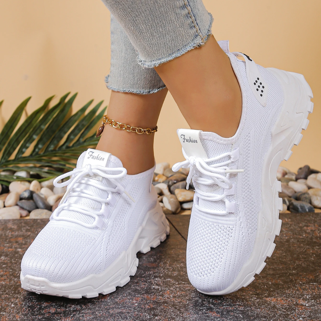 Happy™ BreathableSneakers: Kvinders Mesh Sports Åndbare Sneakers