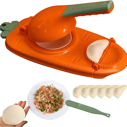 Globetrek° DumplingPress: Dobbelt Hoved Automatisk Dumpling Former
