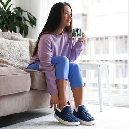 Happy™ CozySlippers: Unisex Vinter Fottøy Komfortable Varme Tøfler