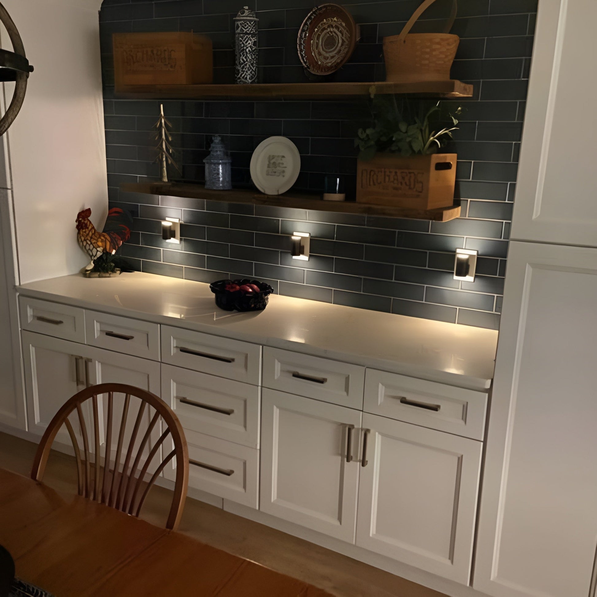Ledsen™ NightLight: Moderne Bærbar Dimbar Plug-In Nattlys