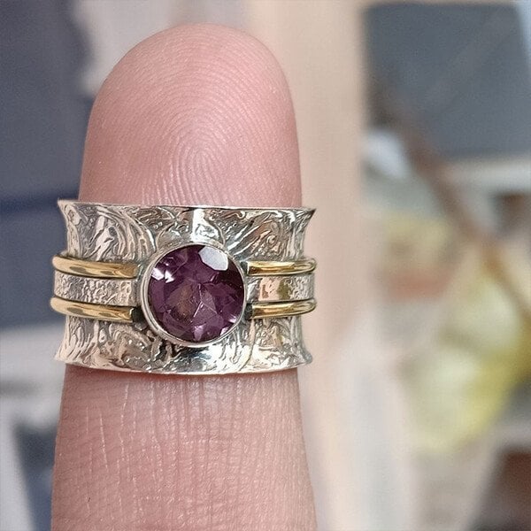 Jewelance™ - Bohemsk Krystallmeditasjonsring