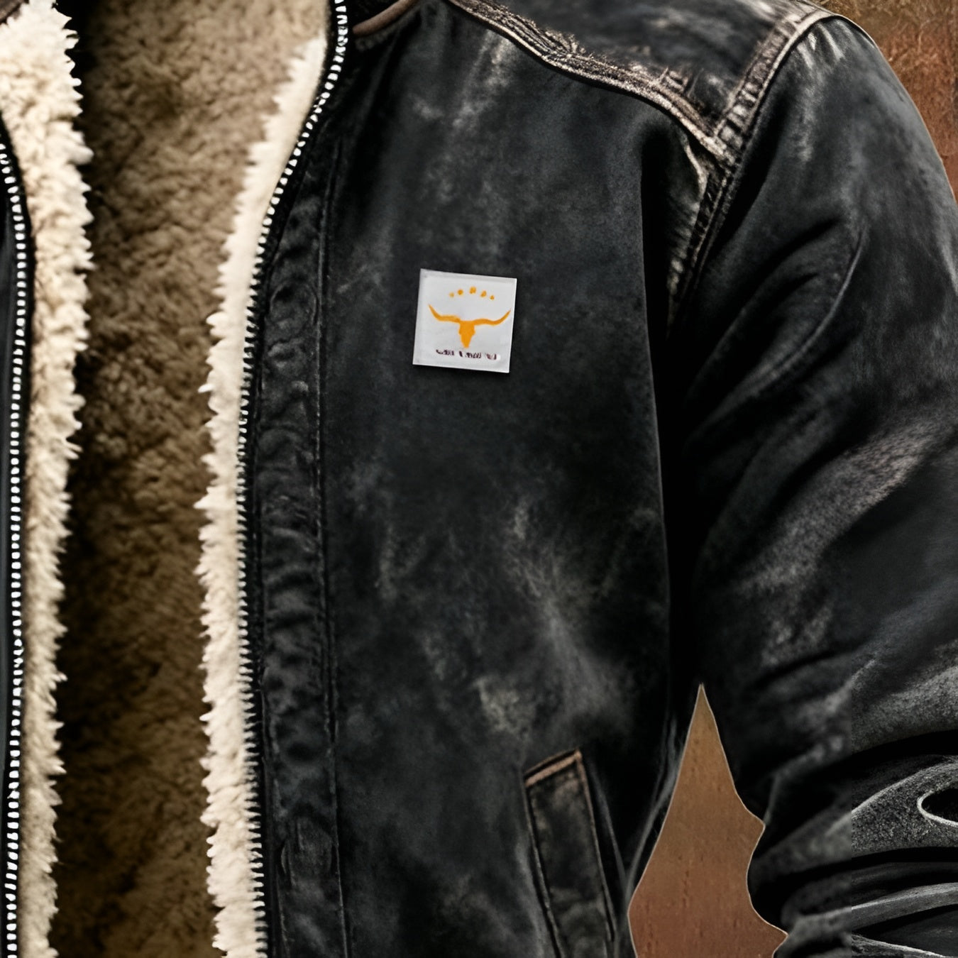 Icone™ RuggedJacket: Ultimativ Vintage Mænd Vinter Robust Jakke