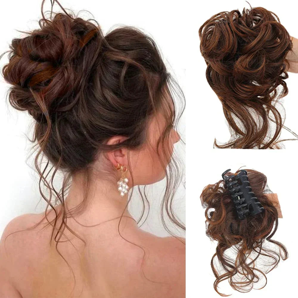 Rose® CurlyBun: Øyeblikkelig Krøllet Knute Hårklemme