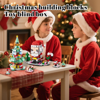 ChristmasBlocks: Jule Adventskalender Byggeklosser Sett