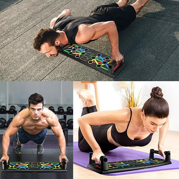 Portable® PushUp - 14 i 1 Push-Up-Brett