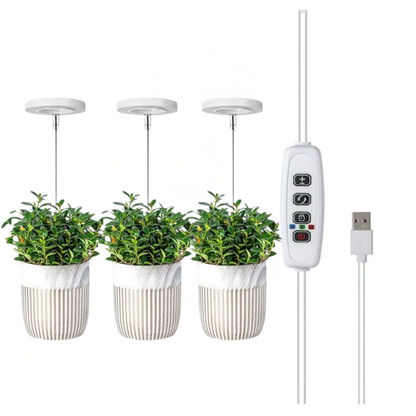 Ledsen™ PlantLamp: Justerbar Innendørs LED Vekst Lys Plante Lampe