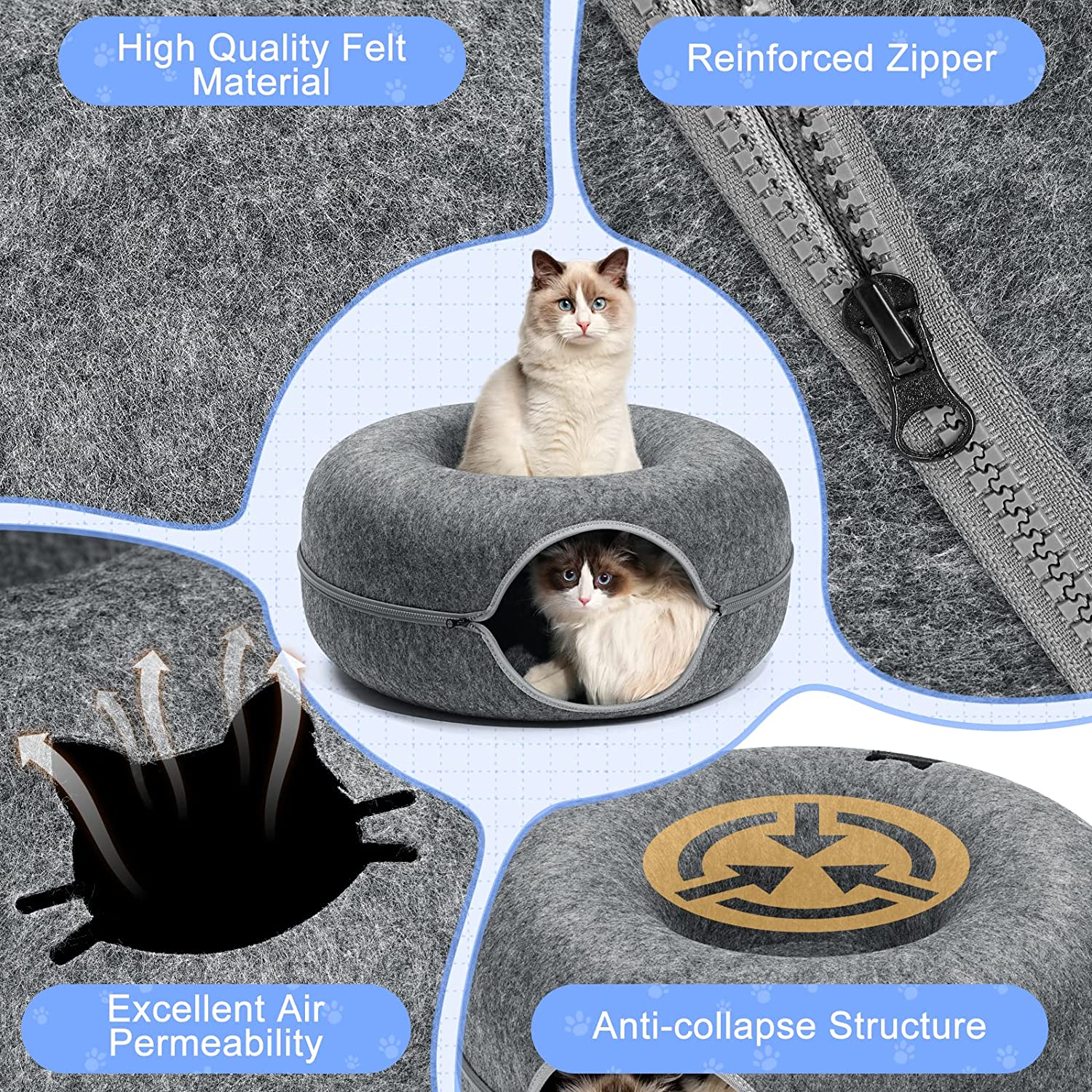 Catfri® Hotel - Kattetunnelseng