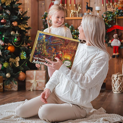 PuzzleAdvent - 24 Jigsaw Puzzle Adventskalender (Tilfeldig Design)