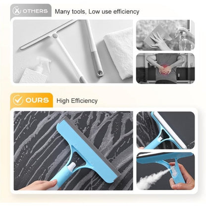 Cleaner Pro° GlassCleaner 1+1 GRATIS: Ultimat 3-i-1 Glassrenser Verktøy