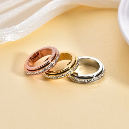 Jewelance™ RotatingRing 1+1 GRATIS: Finger Spinner Roterende Ring Anti Angst Stress Lettelse Smykker