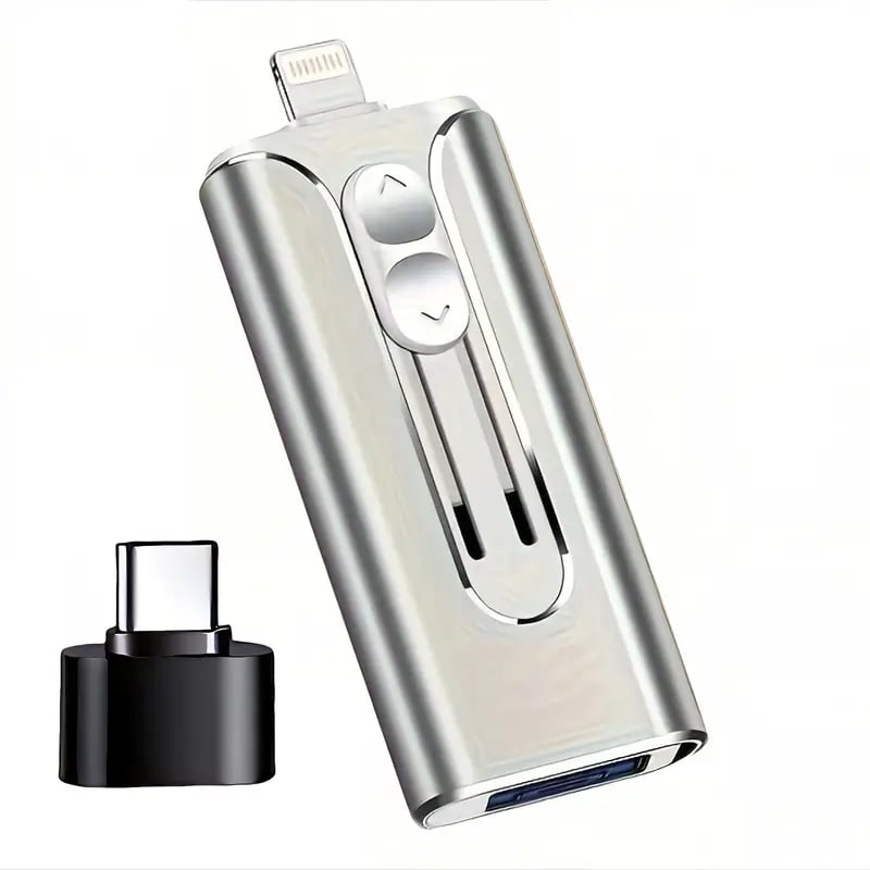 USBDrive - Kompakt og holdbar multienhet 4-i-1 USB-flashstasjon