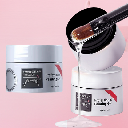 NailClear 1+1 GRATIS - 3-i-1 Transparent Profesjonell Neglekonstruksjonsgel