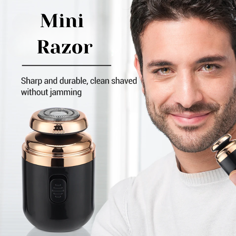 MiniRazor - Kompakt Elektrisk Mini Barbermaskin
