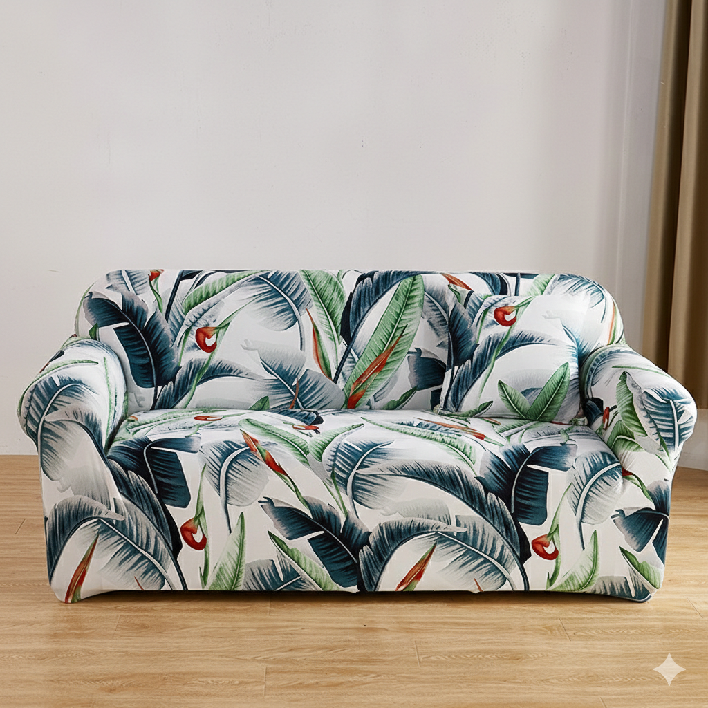 Globetrek° StretchCover: Premium Rynke-Resistent Sofa Beskytter Stræk Betræk