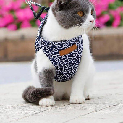 DogCatFri™ Leash - Anti-Break Away Vestsele og Båndsett