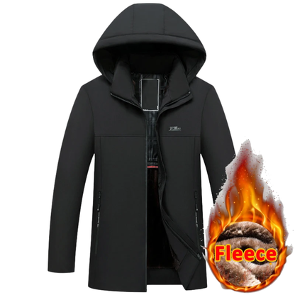 Icone™ CozyJacket: Stilfuld Hyggeligt Polstret Fleece Varm Jakke