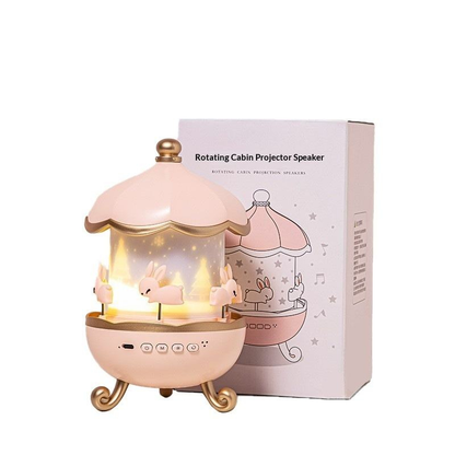 Ledsen™ BunnyProjector: Multi Film Lys Bunny Design Farverig Projektor