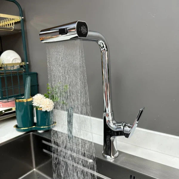 Globetrek° WaterfallFaucet: Slank Kjøkken Vannfallkran