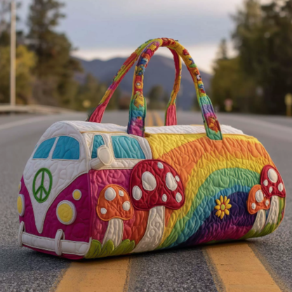 Icone™ DuffleBag: Levende Hippie Stil Multifunktionel Rejse Duffletaske