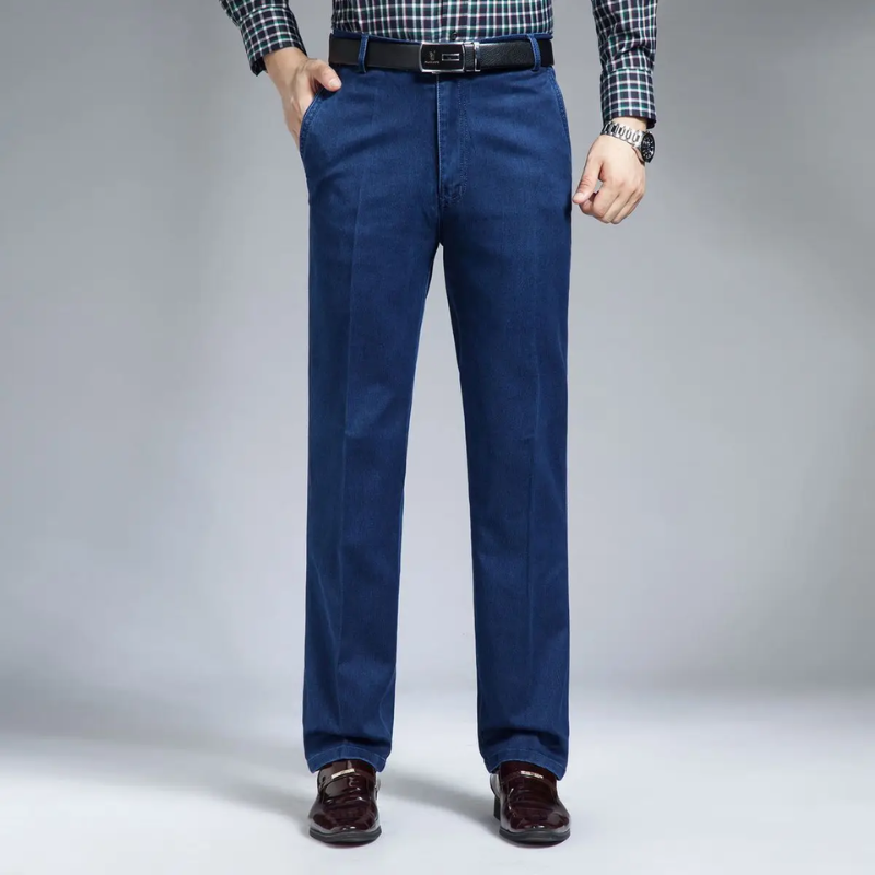 Icone™ RetroJeans: Høywaistede Tilfeldige Retro Jeans for Menn