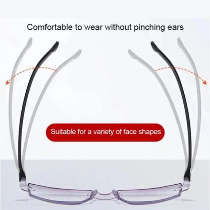 ClearEyeglasses 1+1 GRATIS - Letvægts Gradere Anti-Blå Lys Klare Briller