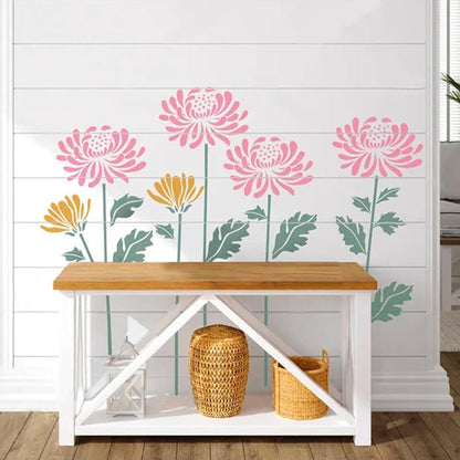 FlowerDecor - DIY Blomster Stensil Dekorasjon