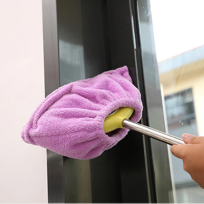 Cleaner Pro° BroomCover 2+2 GRATIS: Multi-Formål Vaskbar Støv Klud Kost Dække