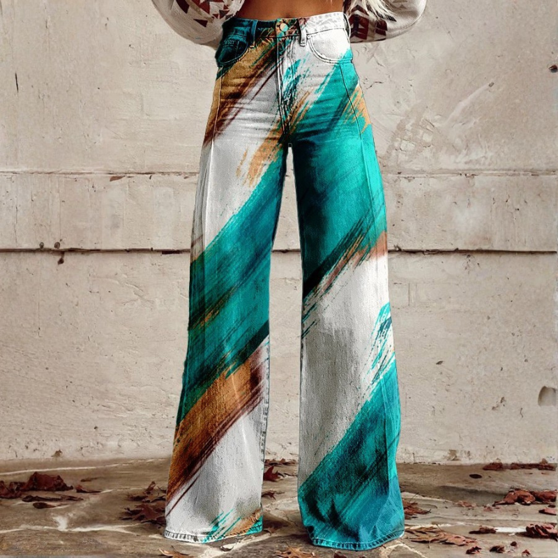 Icone™ TrendyJeans - Moderigtige Bredt Ben Trendy Jeans