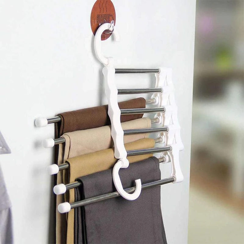 GlideHold® SmartHanger 1+1 GRATIS: Plassbesparende Multifunksjonell Smart Kleshenger