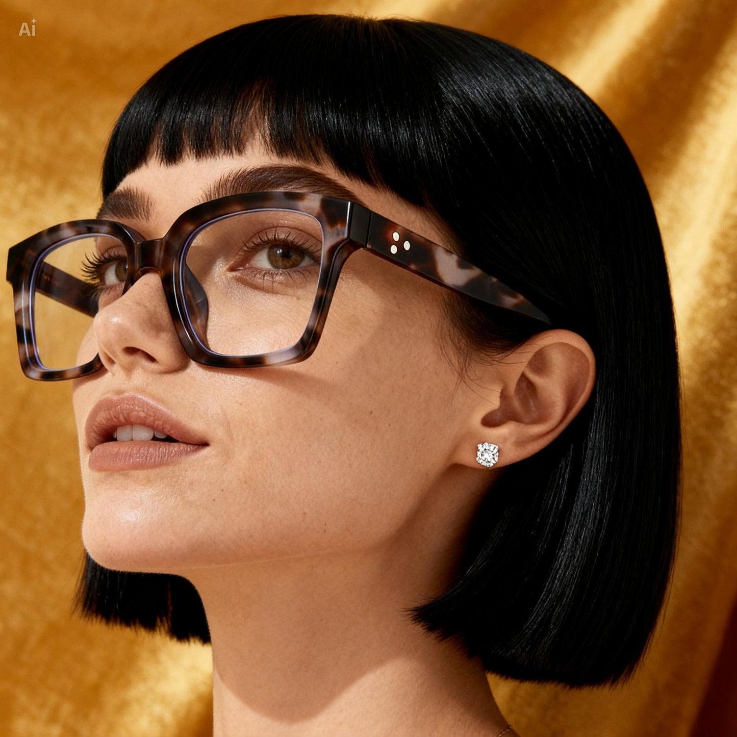 SquareEyewear 1+1 GRATIS - Blå Lys Beskyttelse Briller Firkant Ramme Øjenslid