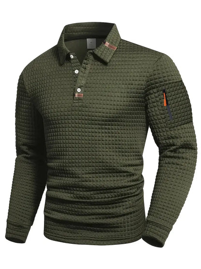 Icone™ CasualPolo - Alsidig Komfortabel Langærmet Uformel Polo